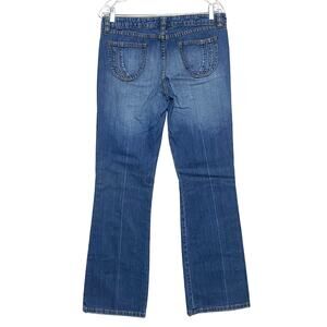 Kenneth Cole Bootcut Low Rise Jeans Women 6 Capsule Normcore Preppy Western Barn